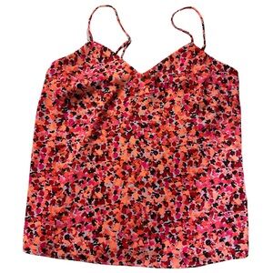Nine West Spaghetti Strap Top - size XS, floral